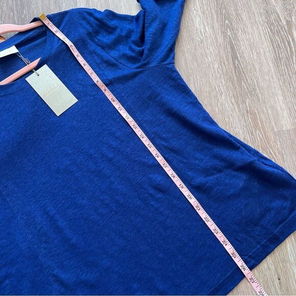 Poetry Blue Long Sleeve Blouse - Picture 5 of 6